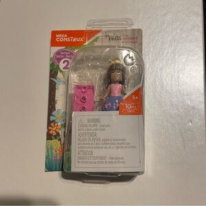 Mega Construx Wellie Wishers Doll with Pink Accessories
